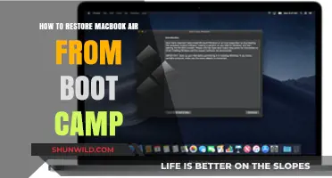 Restore MacBook Air: Boot Camp Recovery Guide for Beginners