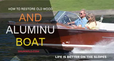 Restoring a Classic: Reviving Wood and Aluminum Boats