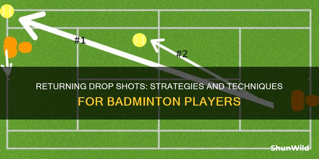 how to return a drop shot in badminton