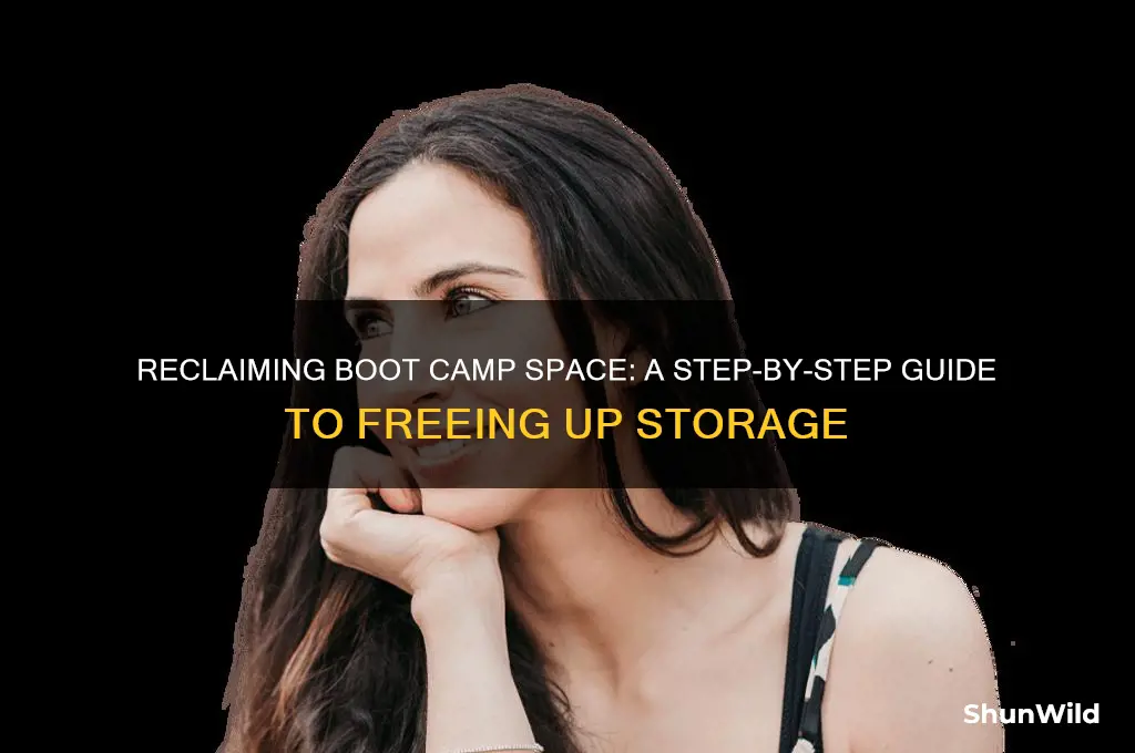how to return boot camp space