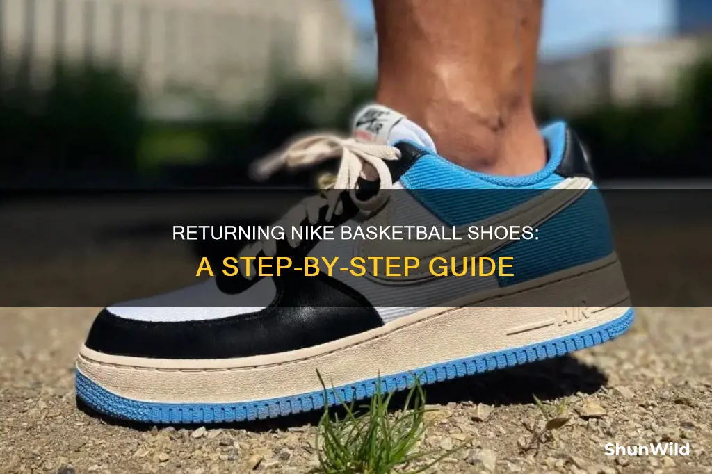 how to return nike basketball shoes