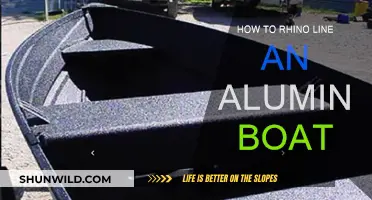 Rhino Lining an Aluminum Boat: A Comprehensive Guide