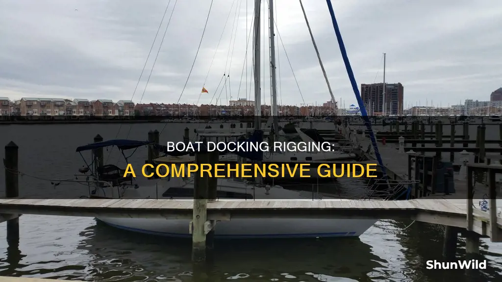 how to rig a boat for docking