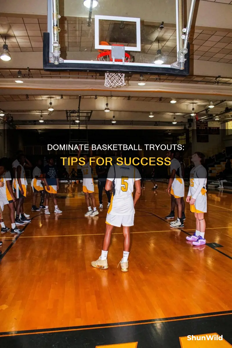 how to rock basketball tryouts
