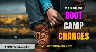 Undo Boot Camp: A Step-by-Step Guide to Rolling Back Changes