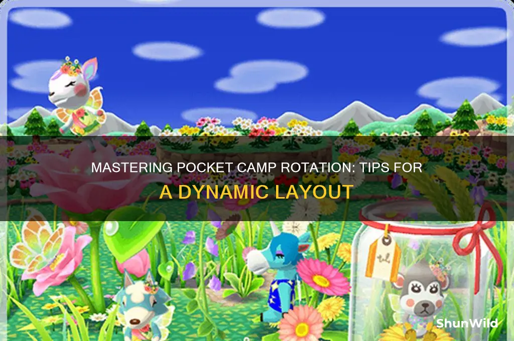 how to rotate pocket camp