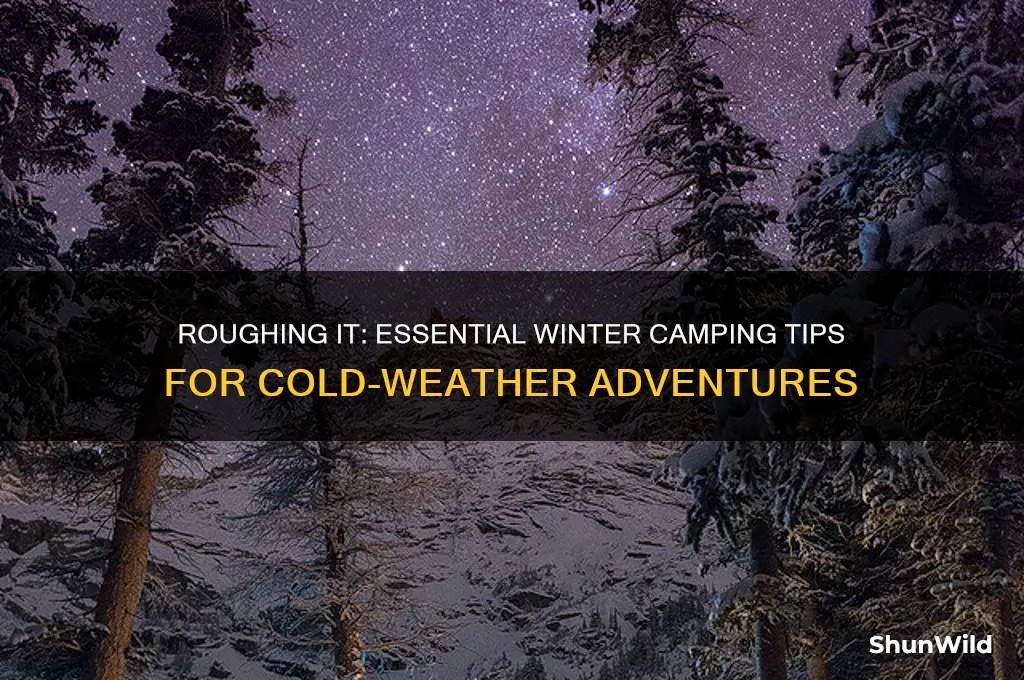 how to roughly winter camp