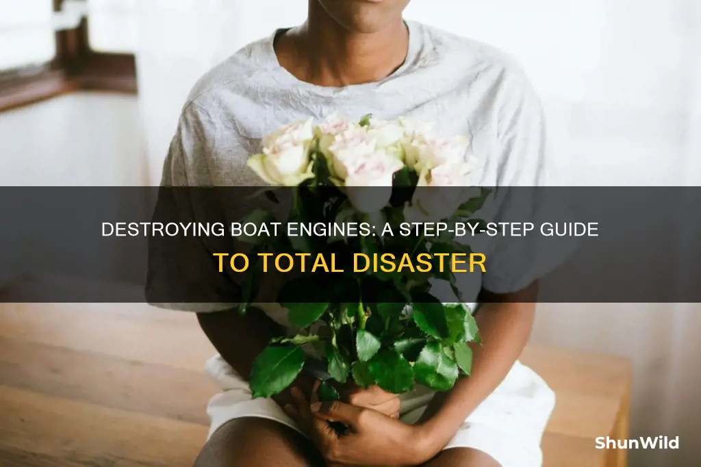 how to ruin a boat engine