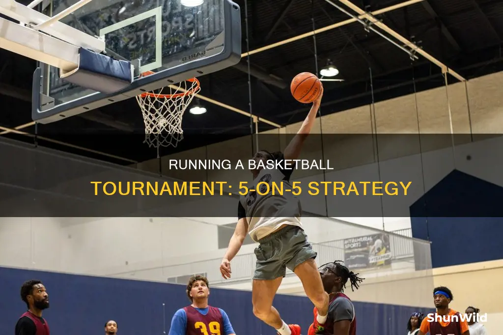 how to run a 5 on 5 basketball tournament