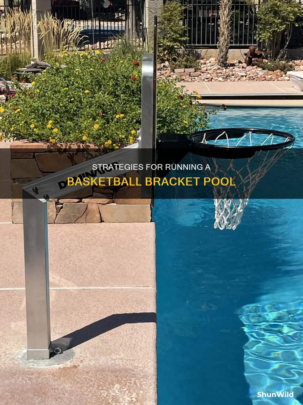 how to run a basketball bracket pool
