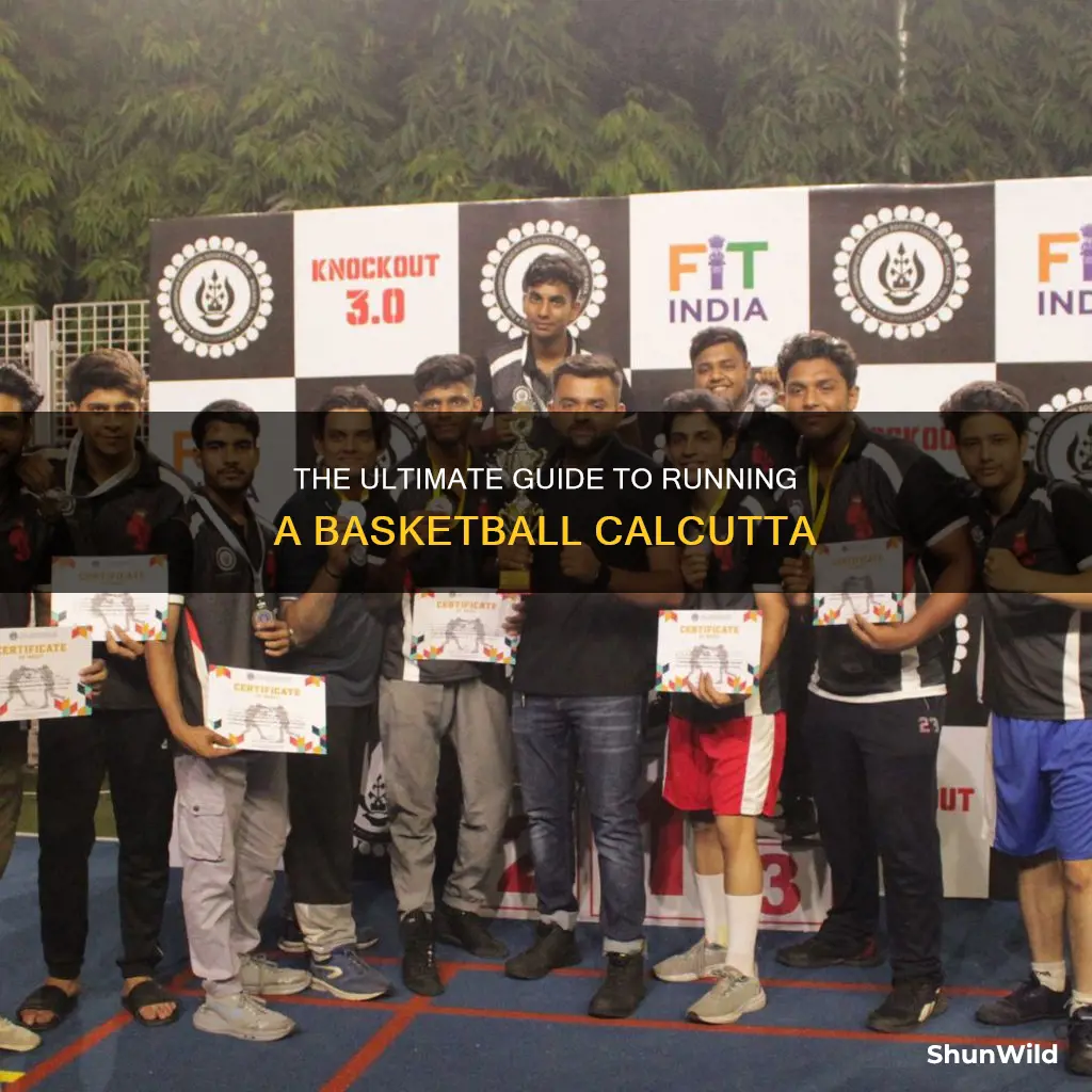 how to run a basketball calcutta