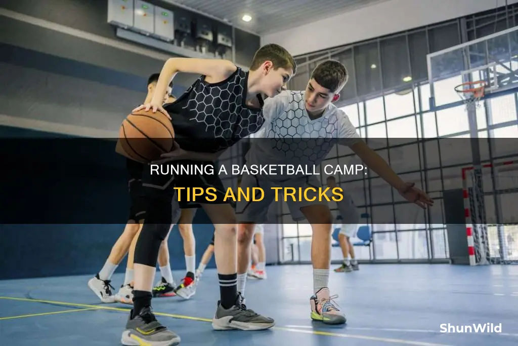 how to run a basketball camp