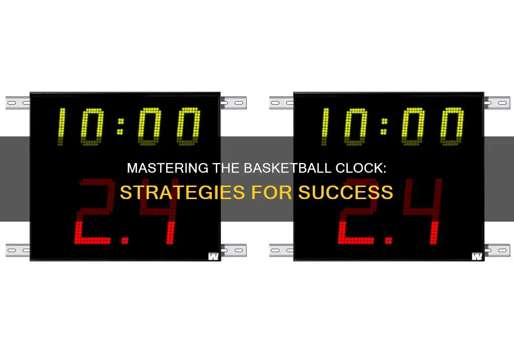 how to run a basketball clock