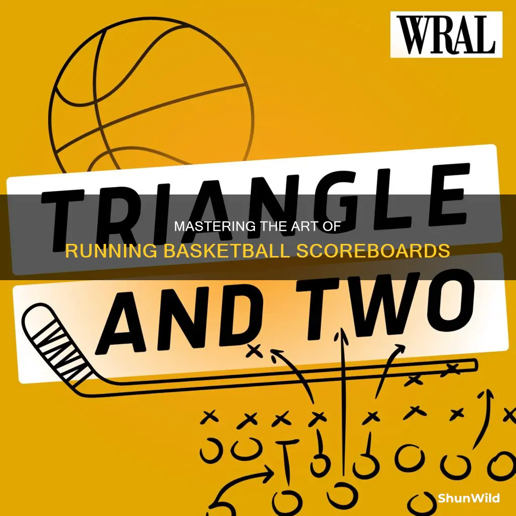 how to run a basketball scoreboard