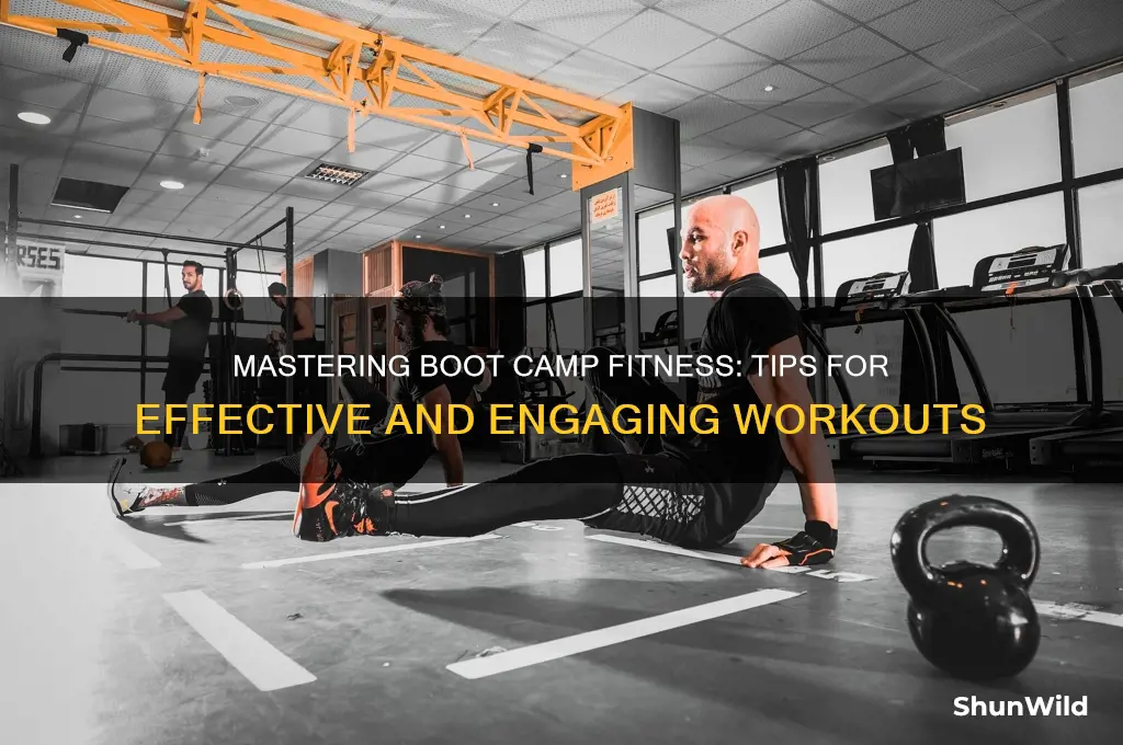 how to run a boot camp fitness