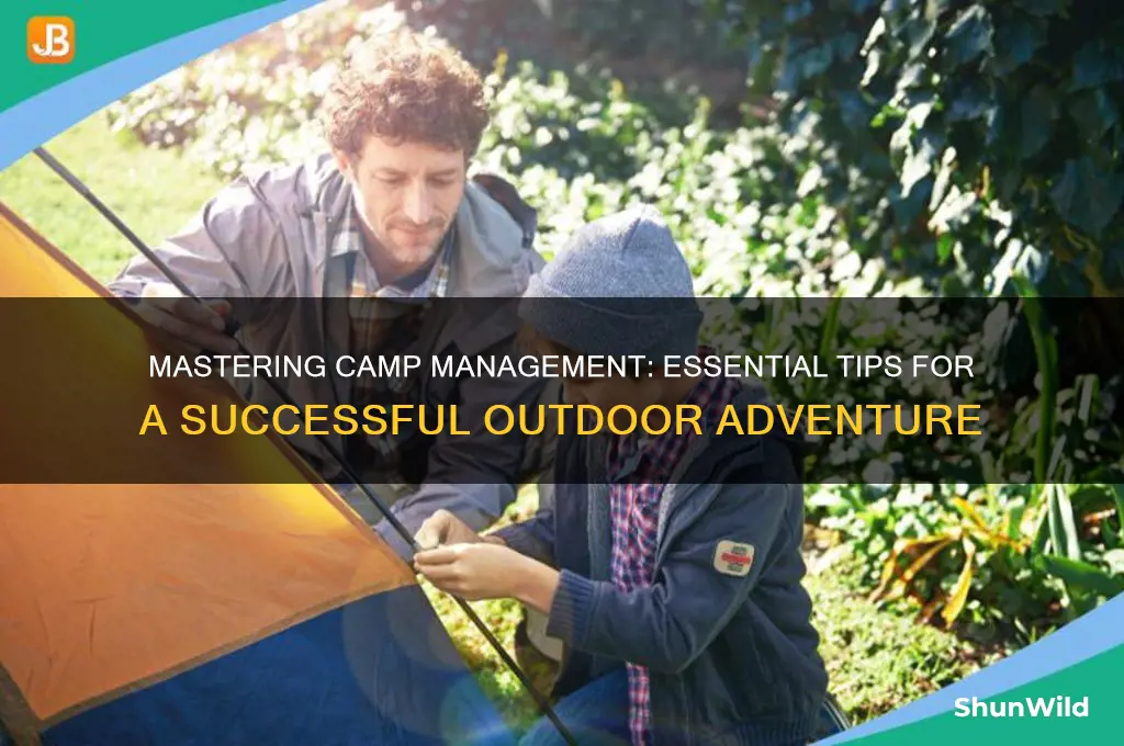 how to run a camp