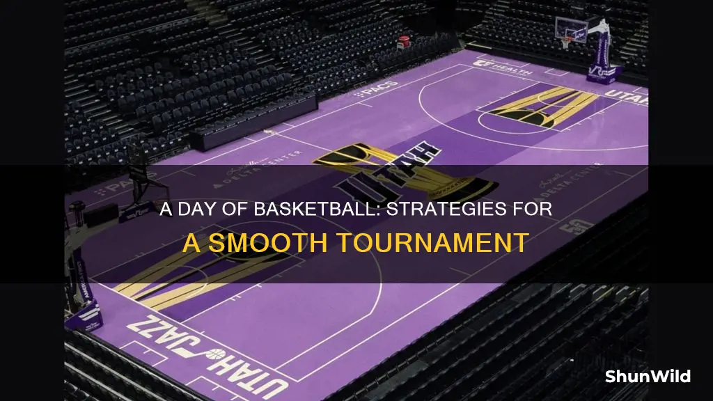 how to run a one day basketball tournament