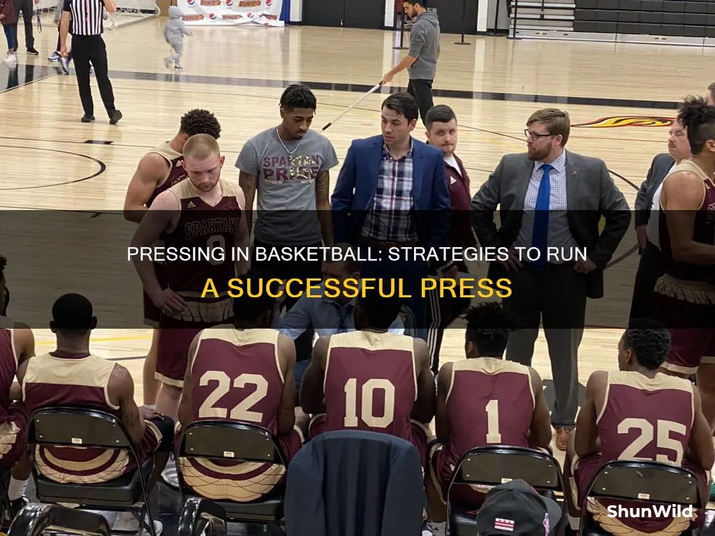 how to run a press in basketball