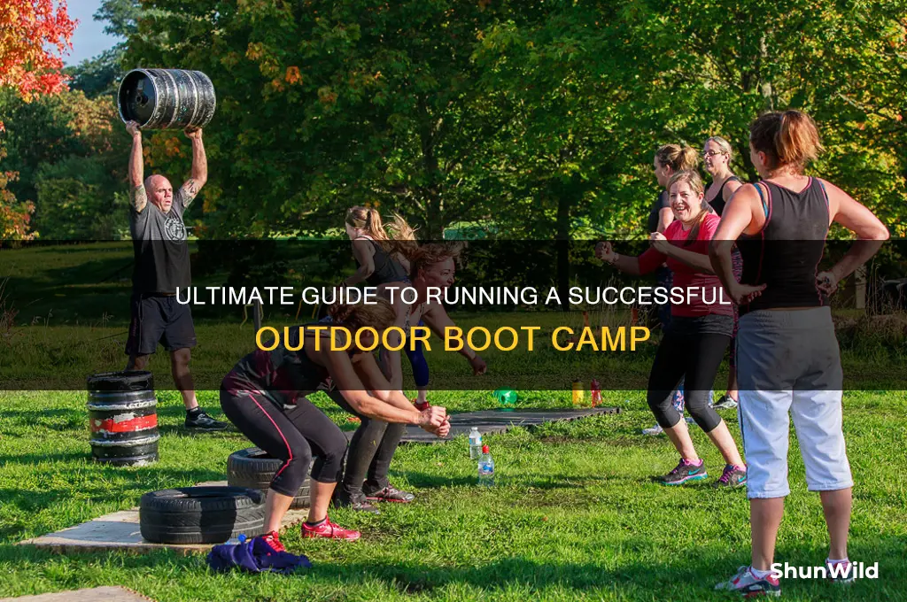 how to run an outdoor boot camp