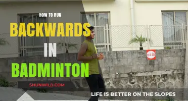 Running Backwards in Badminton: Techniques to Master