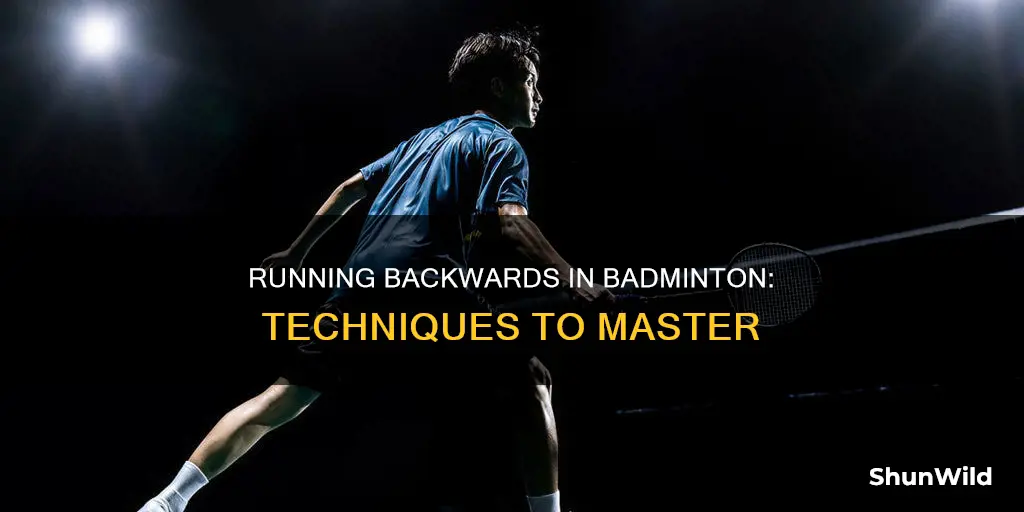 how to run backwards in badminton