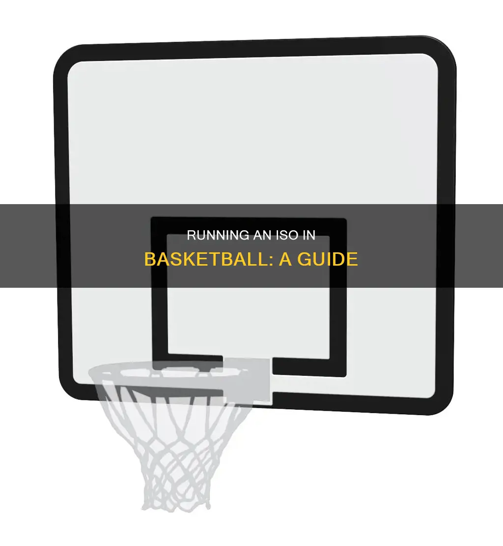 how to run iso in basketball