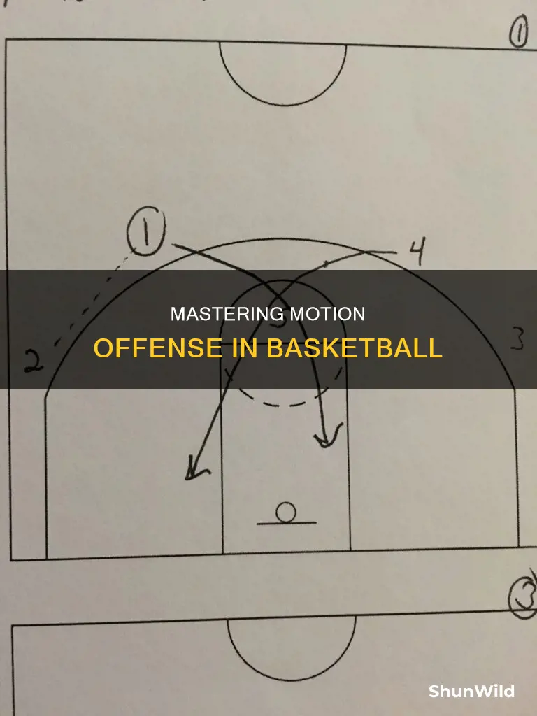 how to run motion in basketball