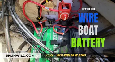 Running Wire to a Boat Battery: A Step-by-Step Guide