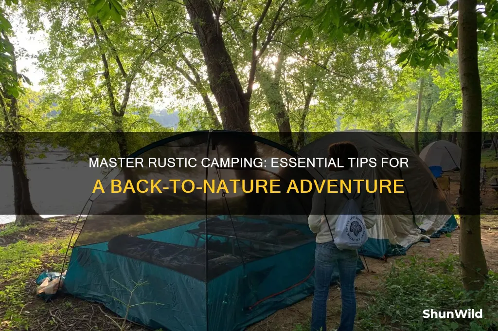 how to rustic camp