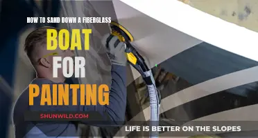 Sanding a Fiberglass Boat: Prepping for Painting