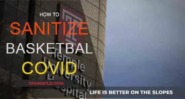 Sanitizing Basketballs: COVID-19 Prevention for Players