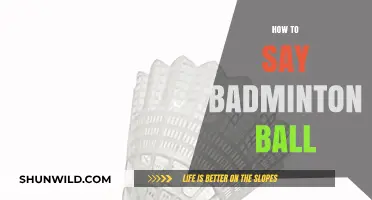 Badminton Lingo: What's in a Shuttlecock Name?