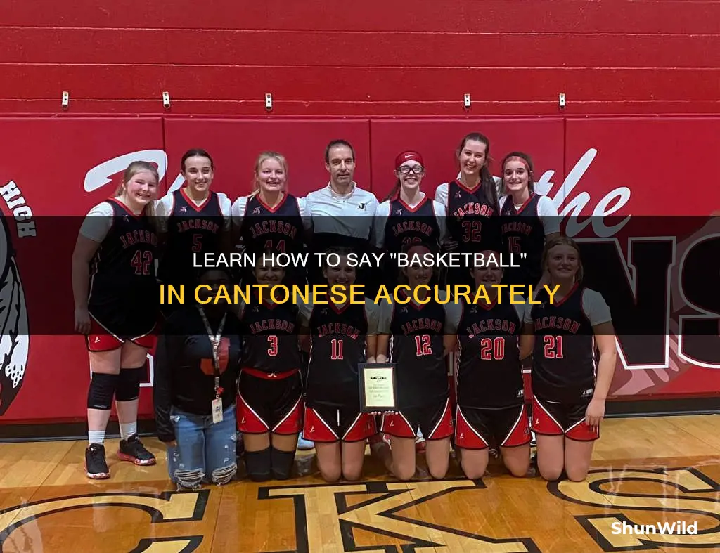 how to say basketball in cantones
