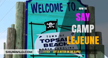 Mastering the Pronunciation: How to Say Camp Lejeune Correctly