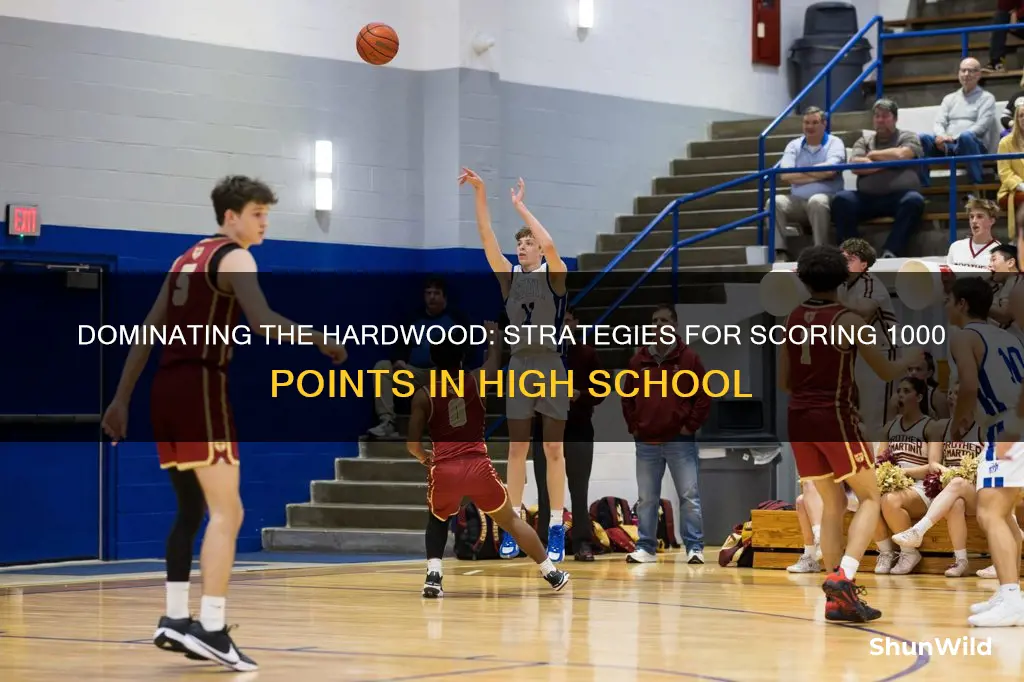 how to score 1000 points in high school basketball