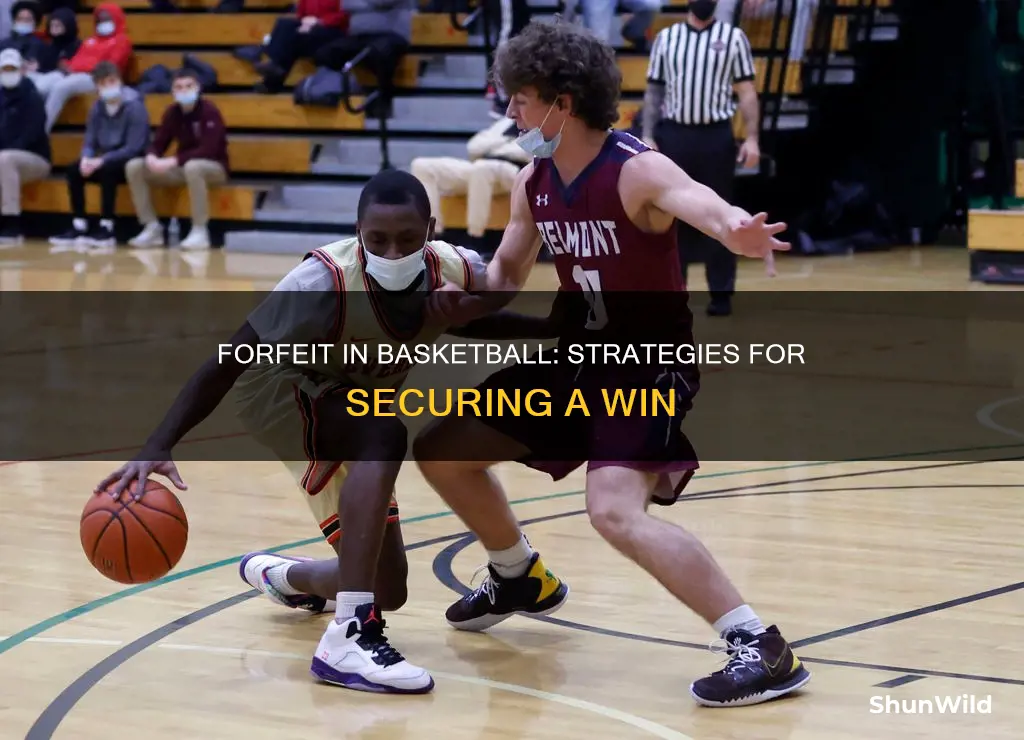 how to score a forfeit in basketball