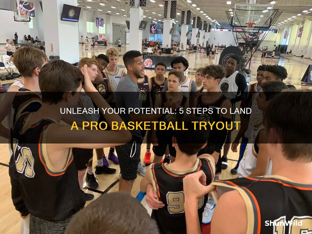 how to score a pro basketball opportunity