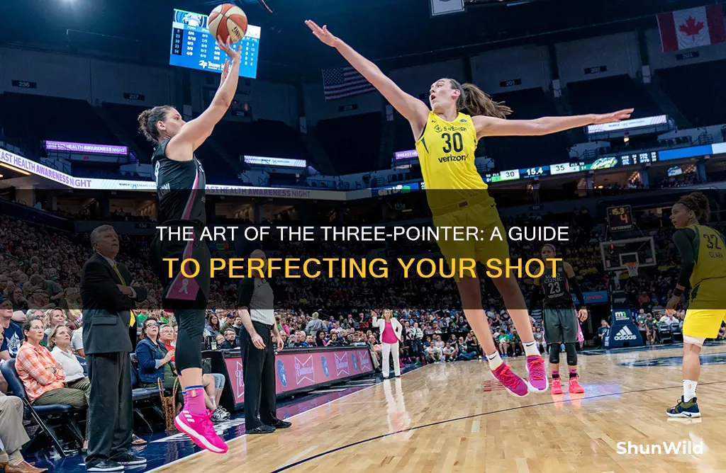 how to score a three pointer in basketball