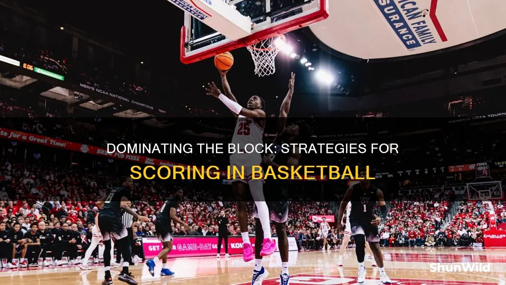 how to score at the block in basketball
