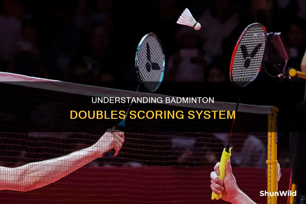 how to score badminton doubles