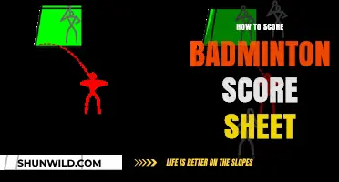 Badminton Scoring: Learn to Keep Score