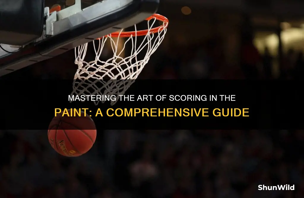 how to score in the paint basketball