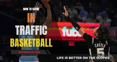 Traffic Basketball: Strategies for Scoring on the Move