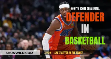 Dominating Smaller Defenders: Strategies for Scoring in Basketball