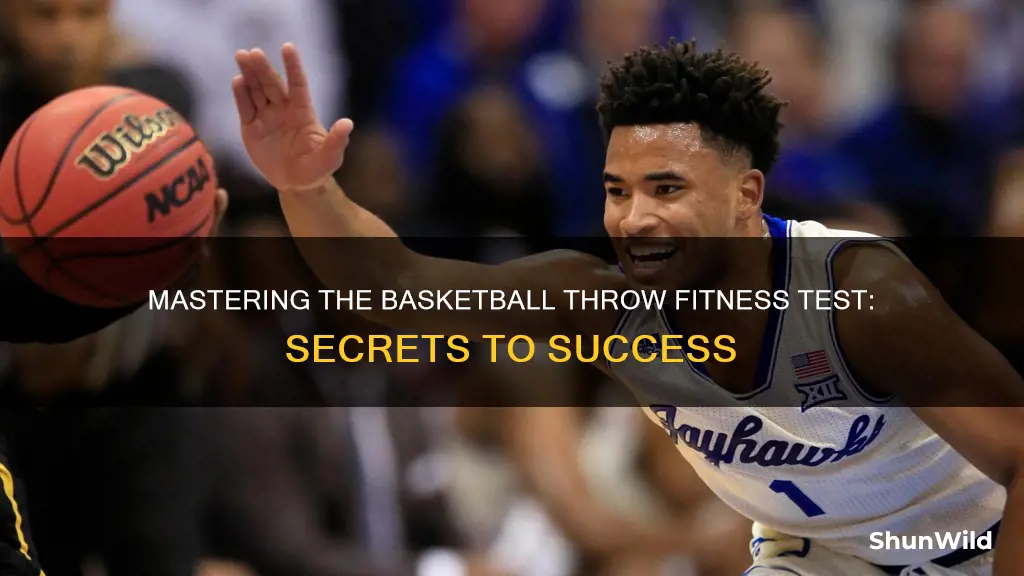 how to score on basketball throw fitness test