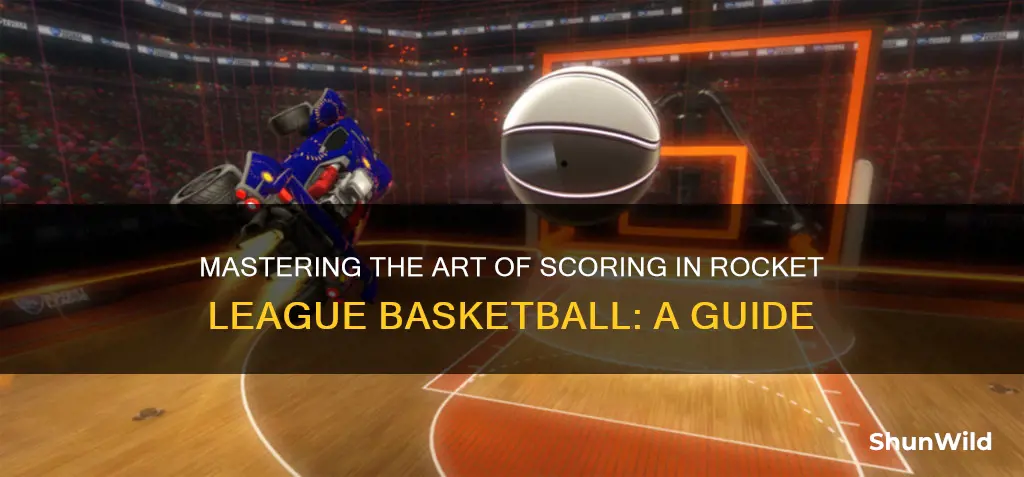 how to score rocket league basketball