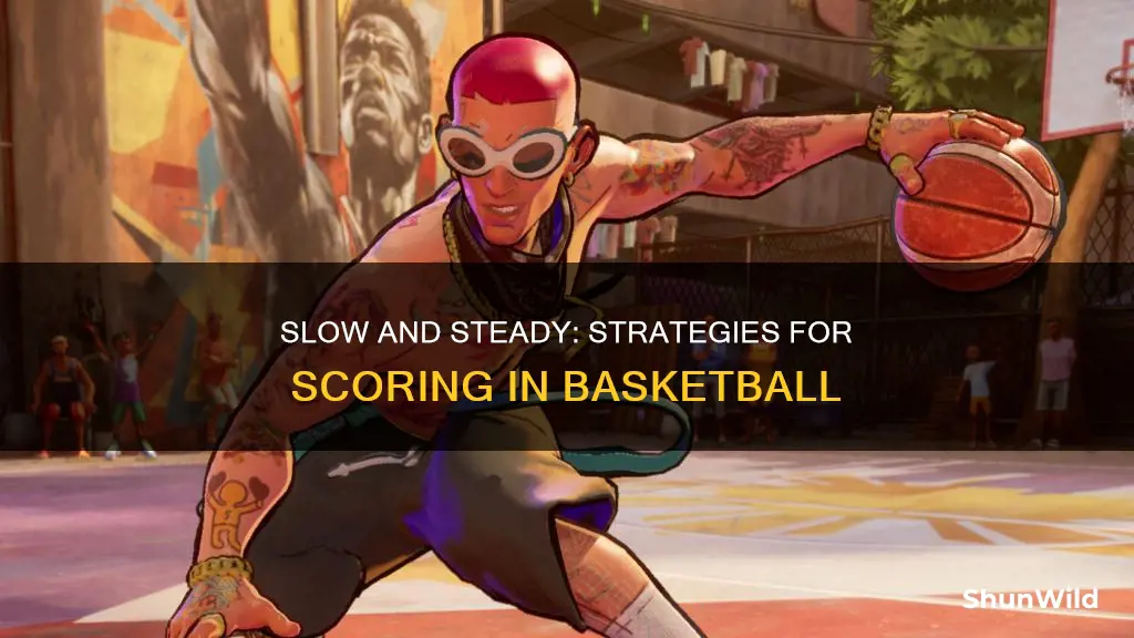how to score slowly in basketball