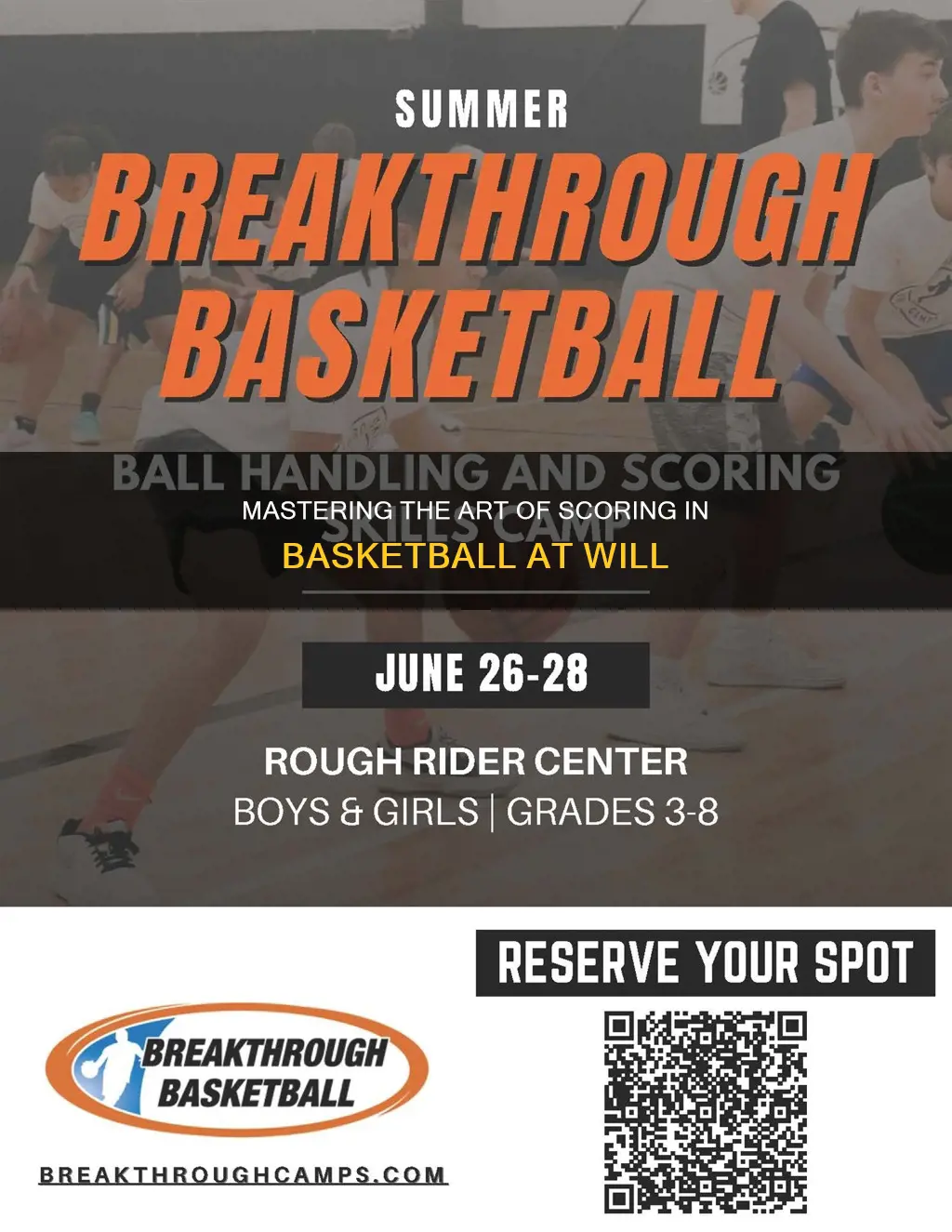 how to score whenever you want in basketball