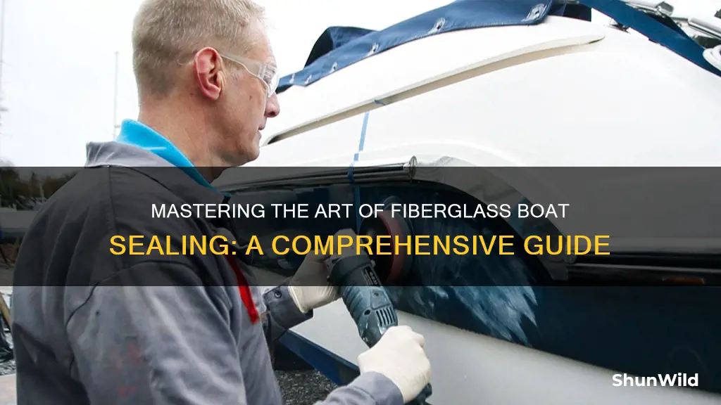 how to seal a fiberglass boat