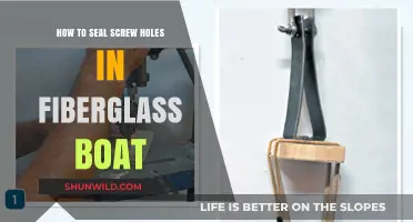 Fiberglass Boat Repair: Effective Methods to Seal Screw Holes